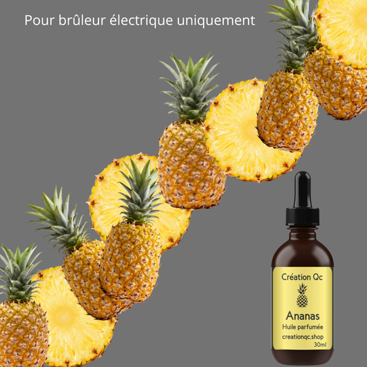 Huile parfumée pour brûleur électrique - Ananas