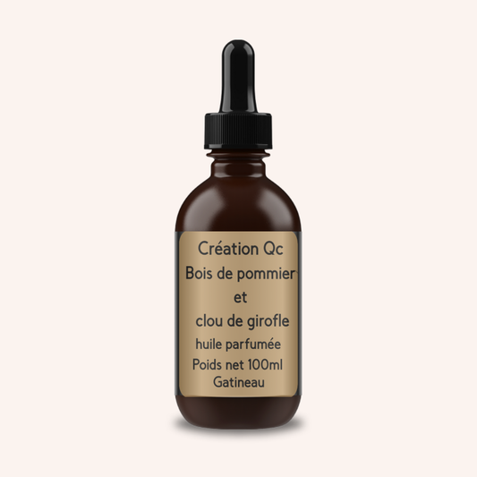 Huile parfumée Bois de pommier et clou de girofle