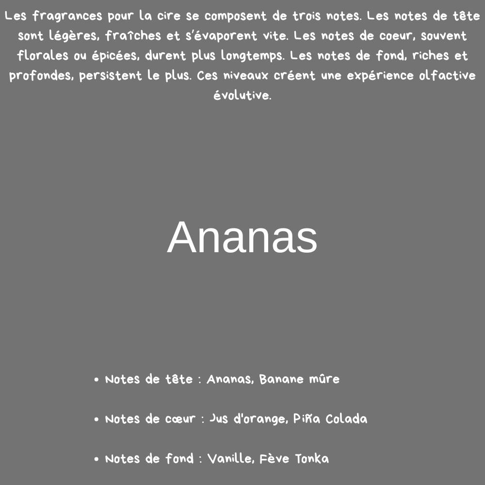 Huile parfumée pour brûleur électrique - Ananas