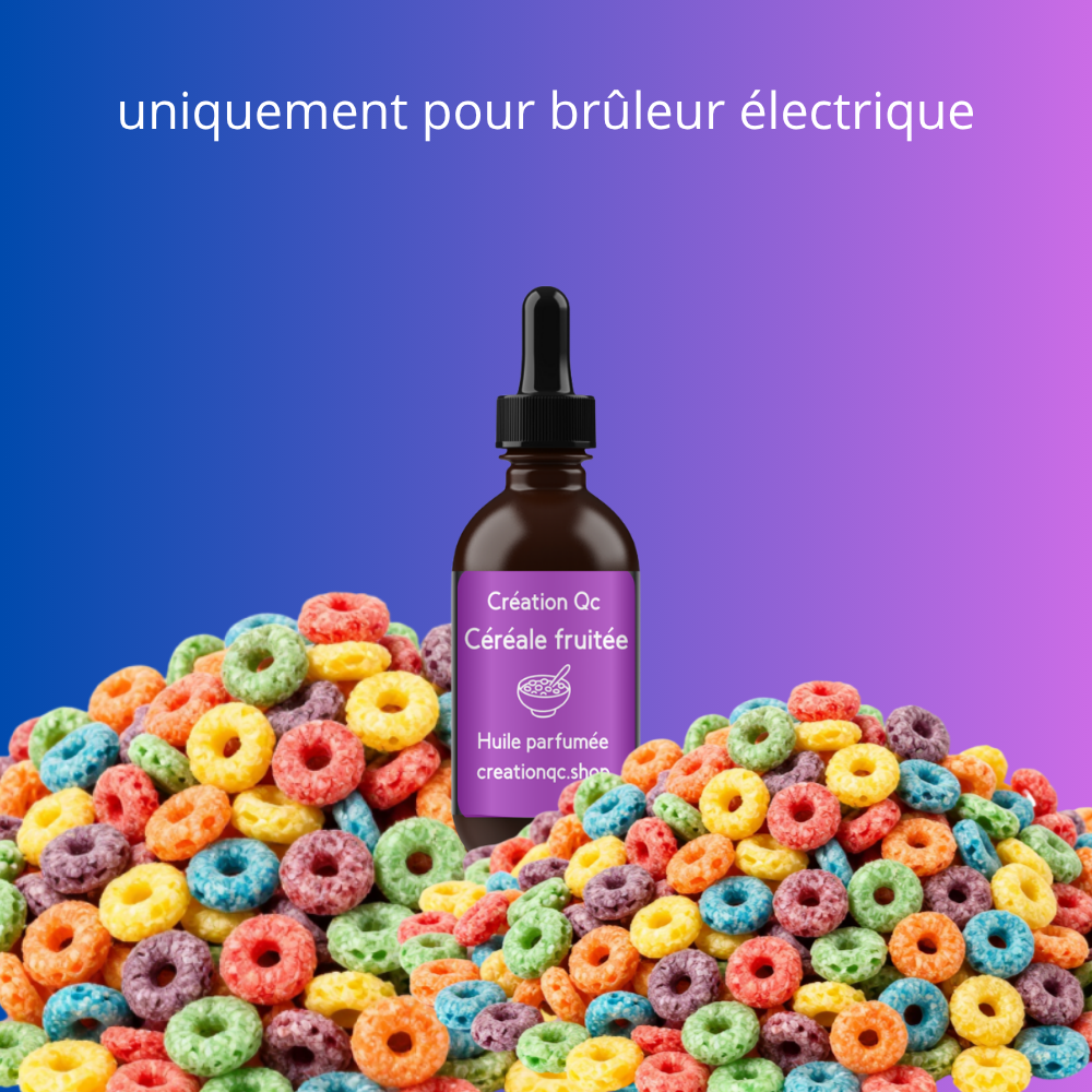 Huile pour brûleur électrique -  Céréale fruitée